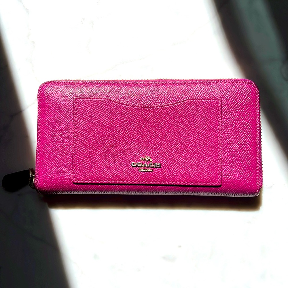 Coach Zip around wallet